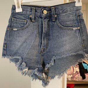 UNIF CHEEKY HIGH WAISTED SHORTS